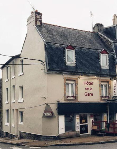 Hotel De La Gare Morlaix Exterior foto